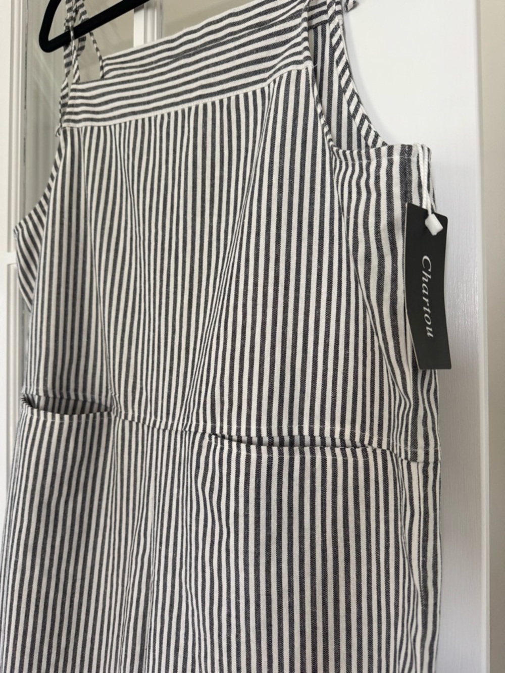 Chartou Striped Blue & White Jumpsuit